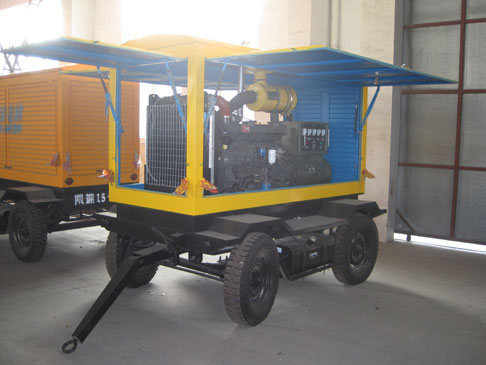 移動(dòng)拖車(chē)發(fā)電機(jī)組