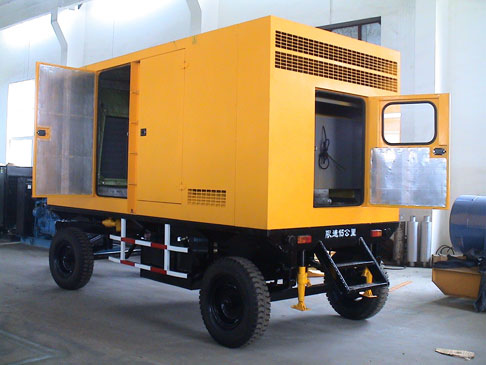 移動(dòng)拖車(chē)發(fā)電機(jī)組