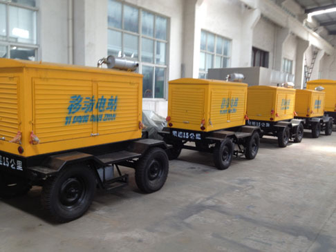 移動(dòng)拖車(chē)發(fā)電機(jī)組