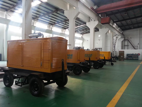 移動(dòng)拖車(chē)發(fā)電機(jī)組