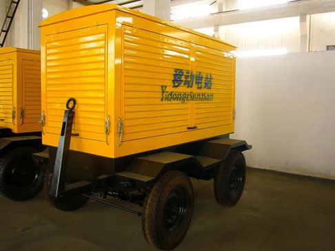 移動(dòng)拖車(chē)發(fā)電機(jī)組
